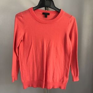 100% Merino wool 3/4 sleeve sweater
